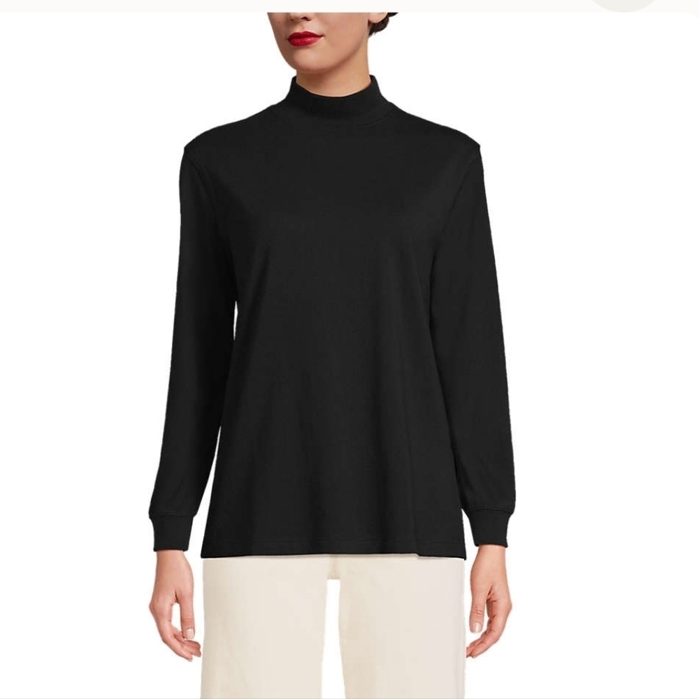 Lands End Super T Mock